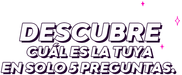 Descubre cuál es la tuya en solo 5 preguntas.