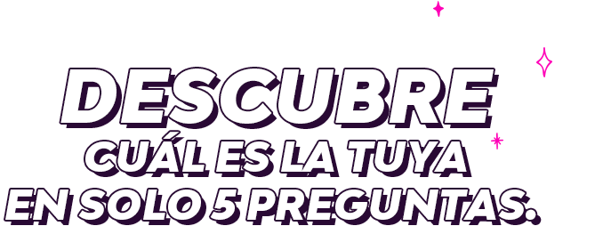Descubre cuál es la tuya en solo 5 preguntas.